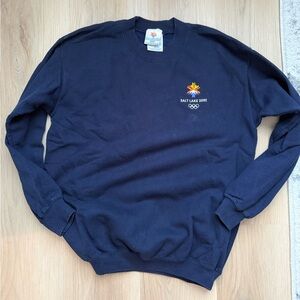 Salt Lake City Utah 2002 Olympics Crewneck Pullover Sweatshirt